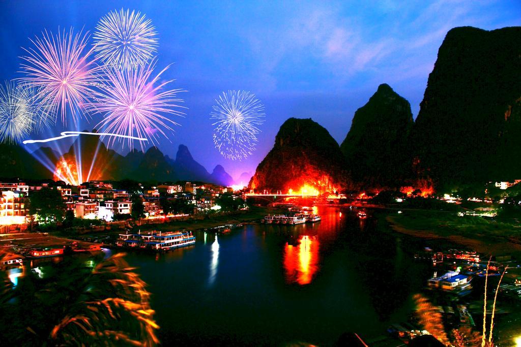 Green Lotus Hotel River View Yangshuo Luaran gambar